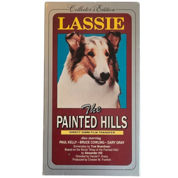 Lassie The Painted Hills VHS Collectors Edition 1989 Color Family Movie - Picture 10 of 11